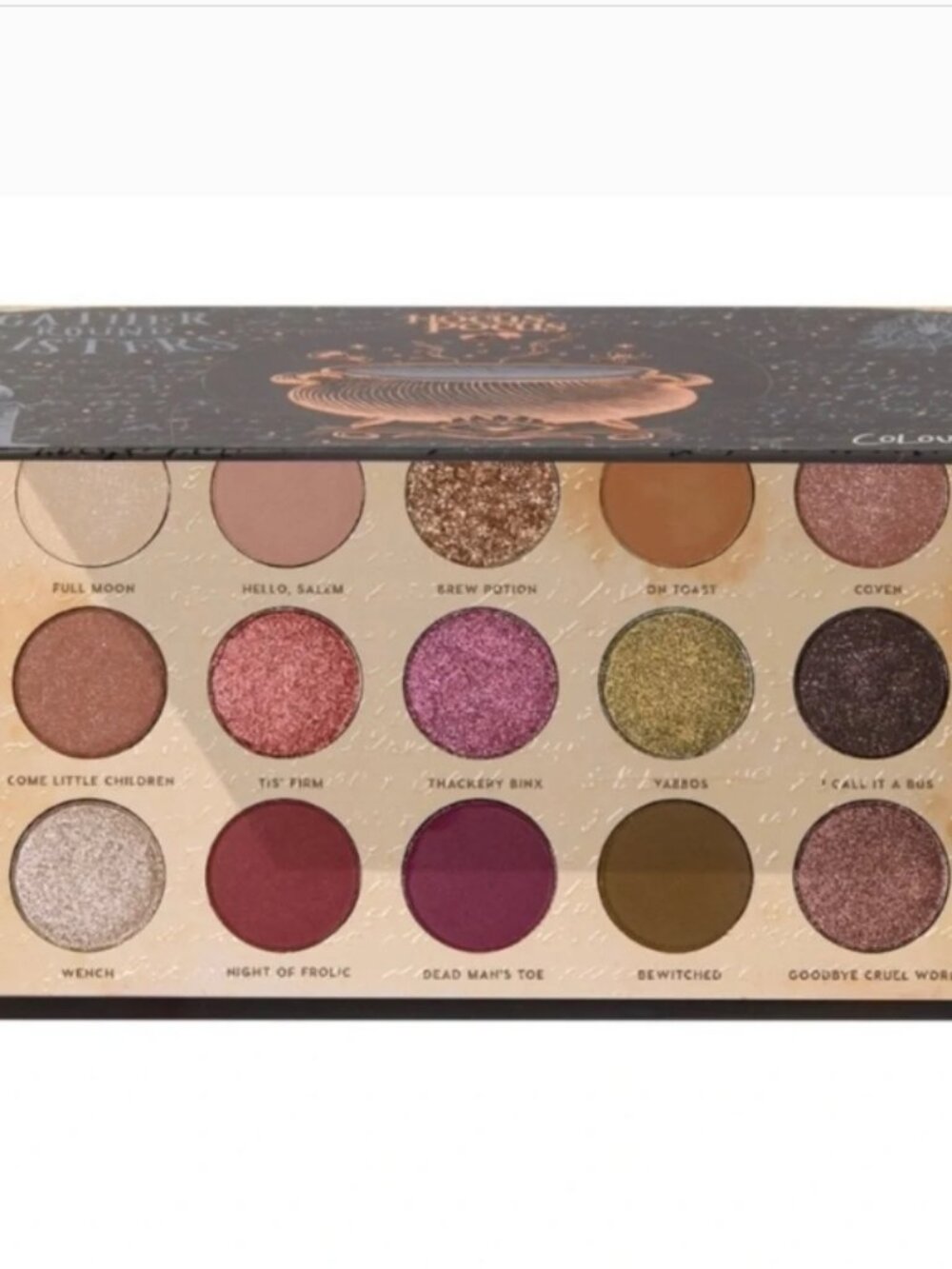 COLOURPOP x HOCUS POCUS 'Gather Round Sisters' Eyeshadow Palette - 15 shades - Picture 2 of 12